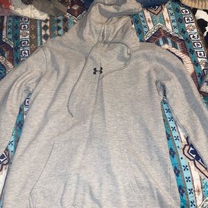 Gray under armour hoodie